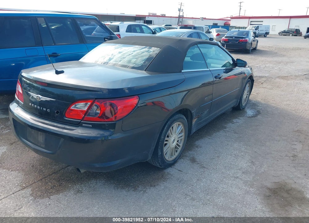 2008 CHRYSLER SEBRING TOURING VIN: 1C3LC55RX8N135191