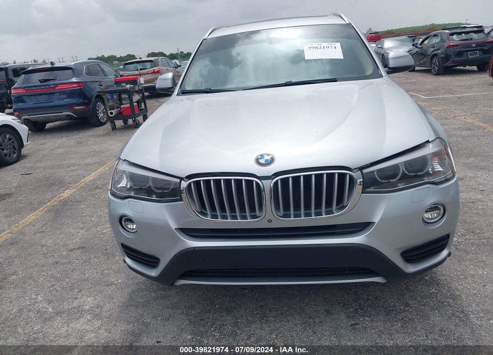 2017 BMW X3 SDRIVE28I VIN: 5UXWZ7C31H0V90377