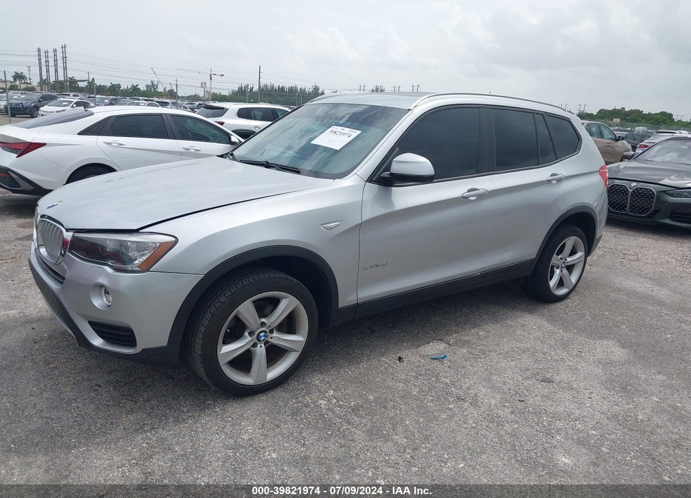 2017 BMW X3 SDRIVE28I VIN: 5UXWZ7C31H0V90377