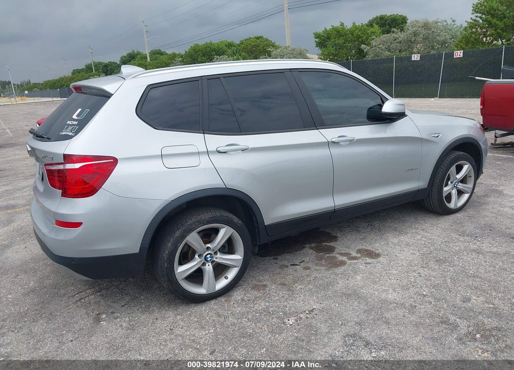 2017 BMW X3 SDRIVE28I VIN: 5UXWZ7C31H0V90377