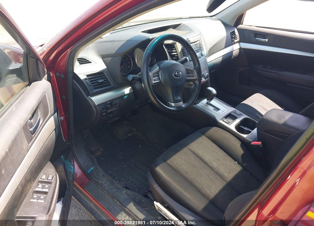 2013 SUBARU OUTBACK 2.5I PREMIUM VIN: 4S4BRBGC8D3301433