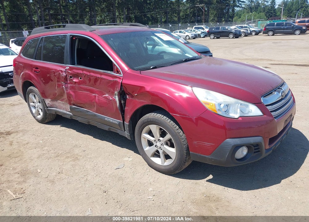 2013 SUBARU OUTBACK 2.5I PREMIUM VIN: 4S4BRBGC8D3301433
