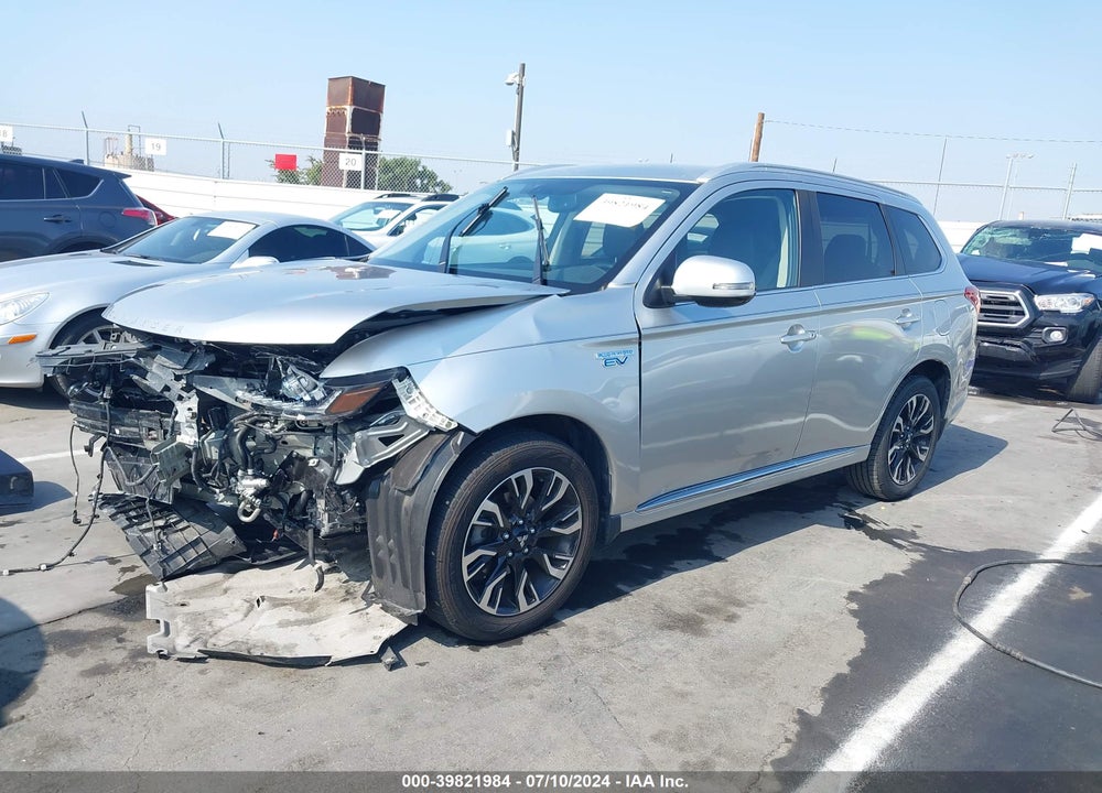 2018 MITSUBISHI OUTLANDER PHEV SEL VIN: JA4J24A58JZ049986