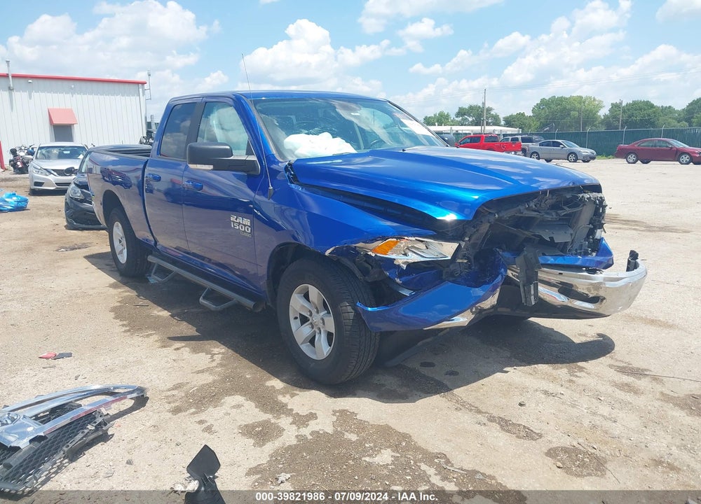 2019 RAM 1500 CLASSIC SLT QUAD CAB 4X4 6'4 BOX VIN: 1C6RR7GG4KS592834