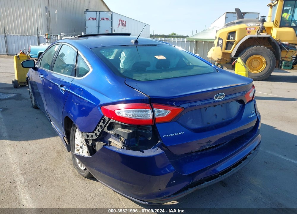 2016 FORD FUSION HYBRID SE VIN: 3FA6P0LU6GR178886