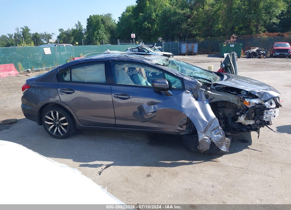 2015 HONDA CIVIC EX-L VIN: 19XFB2F91FE215571