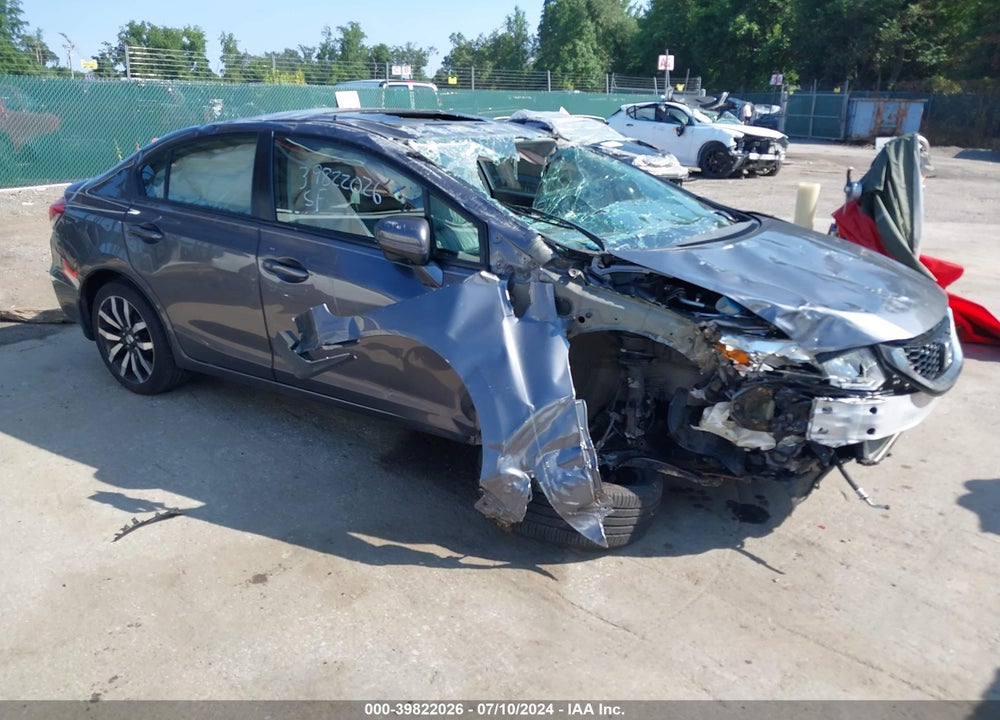 2015 HONDA CIVIC EX-L VIN: 19XFB2F91FE215571