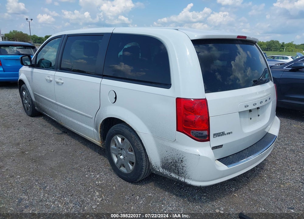 2011 DODGE GRAND CARAVAN EXPRESS VIN: 2D4RN4DG8BR710167