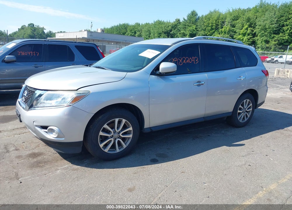 2014 NISSAN PATHFINDER PLATINUM/S/SL/SV VIN: 5N1AR2MM2EC660576