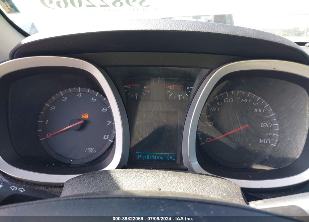 2013 CHEVROLET EQUINOX 1LT VIN: 2GNALDEK9D6365889