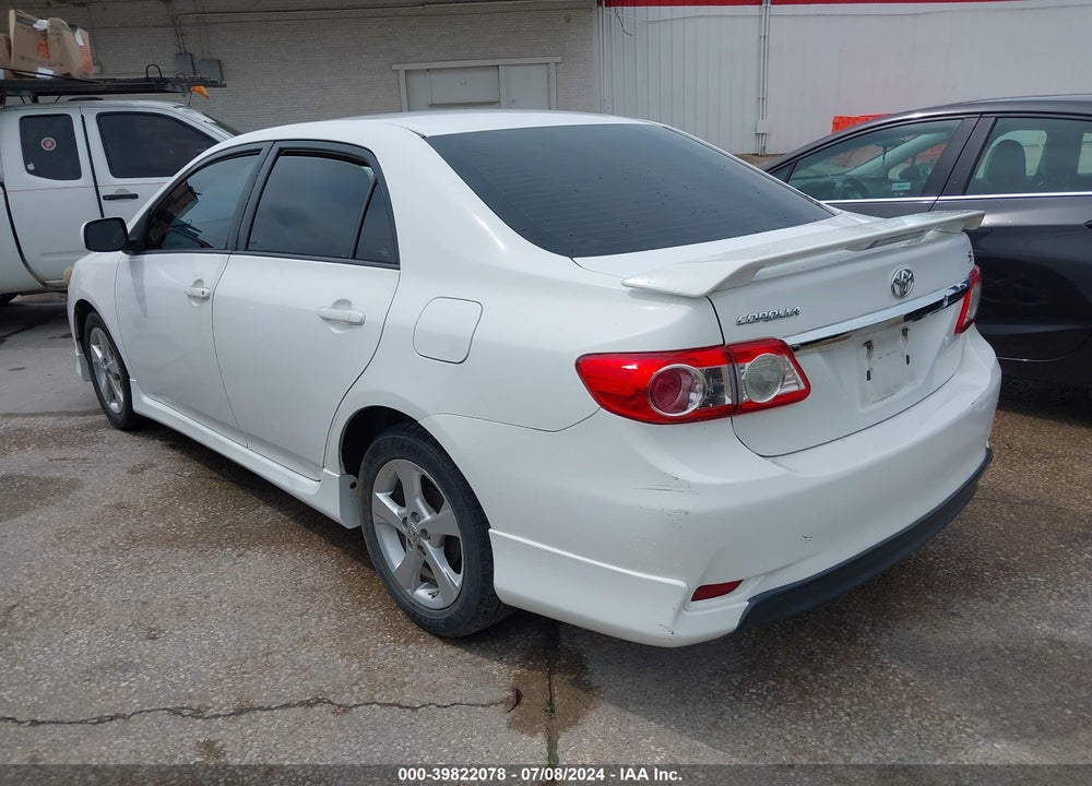 2012 TOYOTA COROLLA S VIN: 2T1BU4EE0CC863495