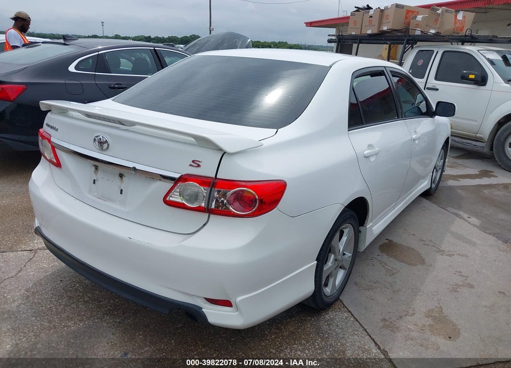 2012 TOYOTA COROLLA S VIN: 2T1BU4EE0CC863495