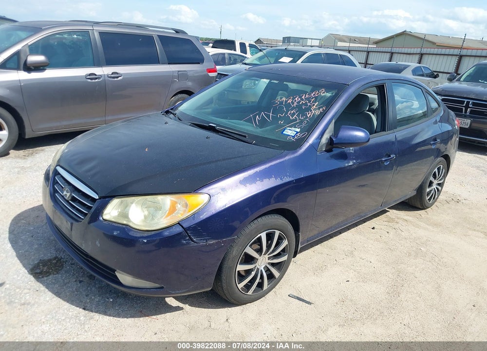 2009 HYUNDAI ELANTRA GLS VIN: KMHDU46D29U718156