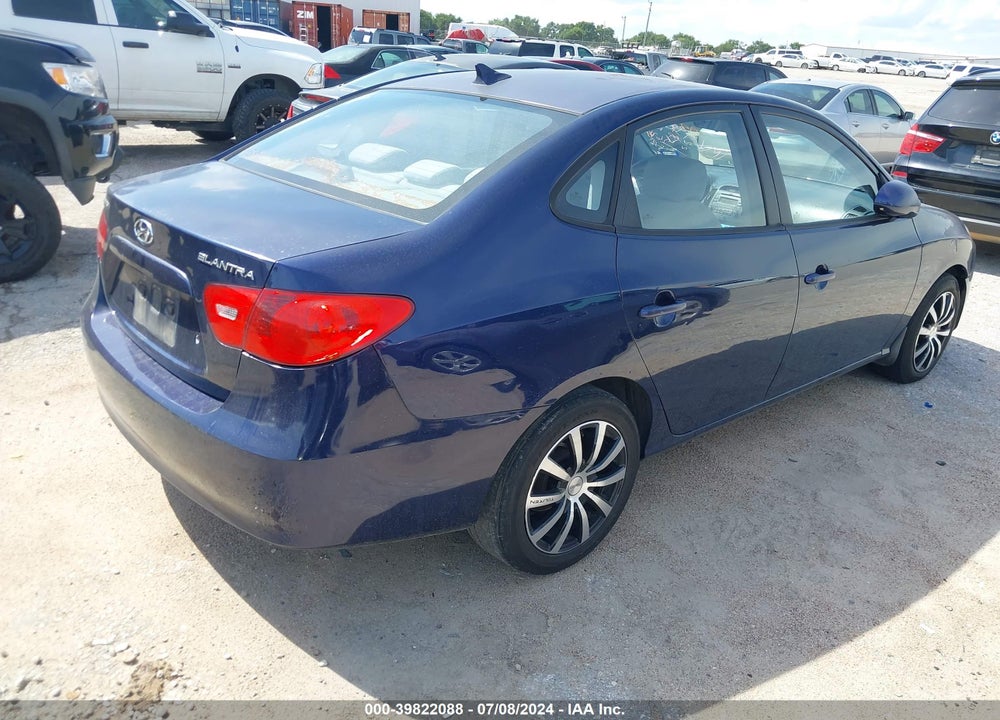 2009 HYUNDAI ELANTRA GLS VIN: KMHDU46D29U718156
