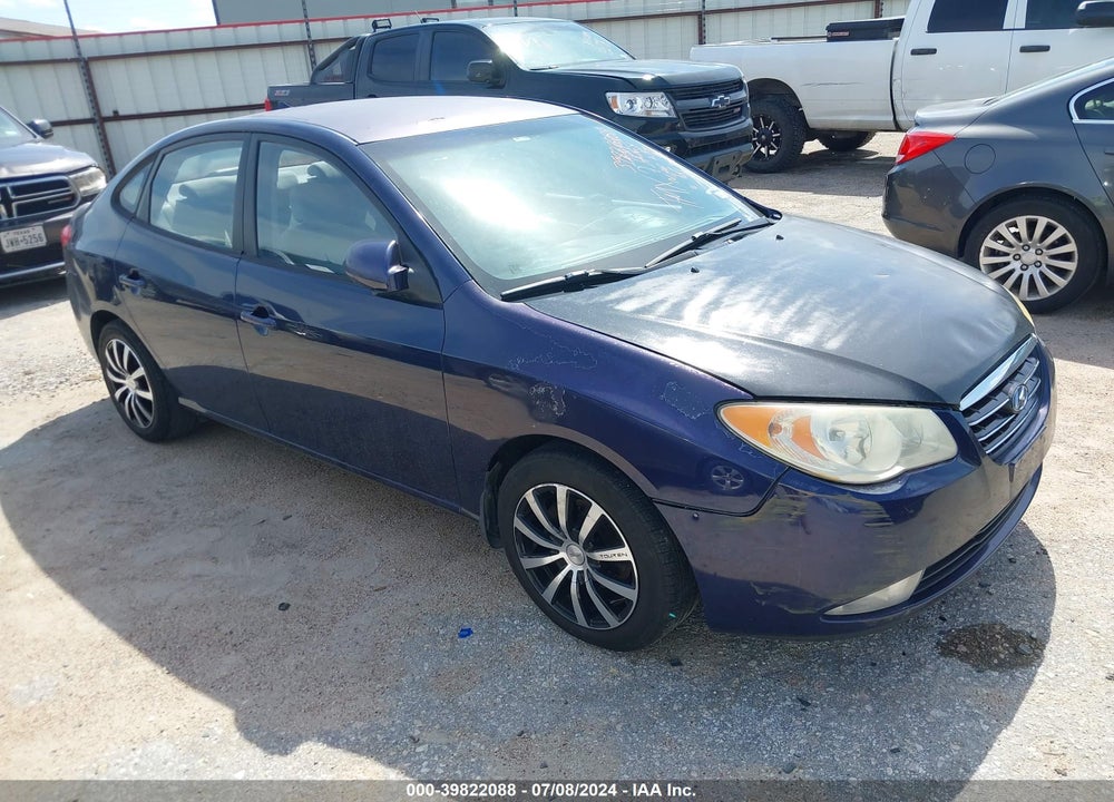 2009 HYUNDAI ELANTRA GLS VIN: KMHDU46D29U718156