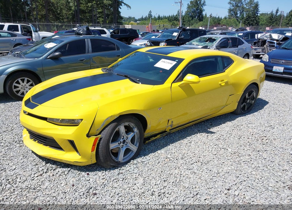 2016 CHEVROLET CAMARO 1LT VIN: 1G1FB1RS4G0136889