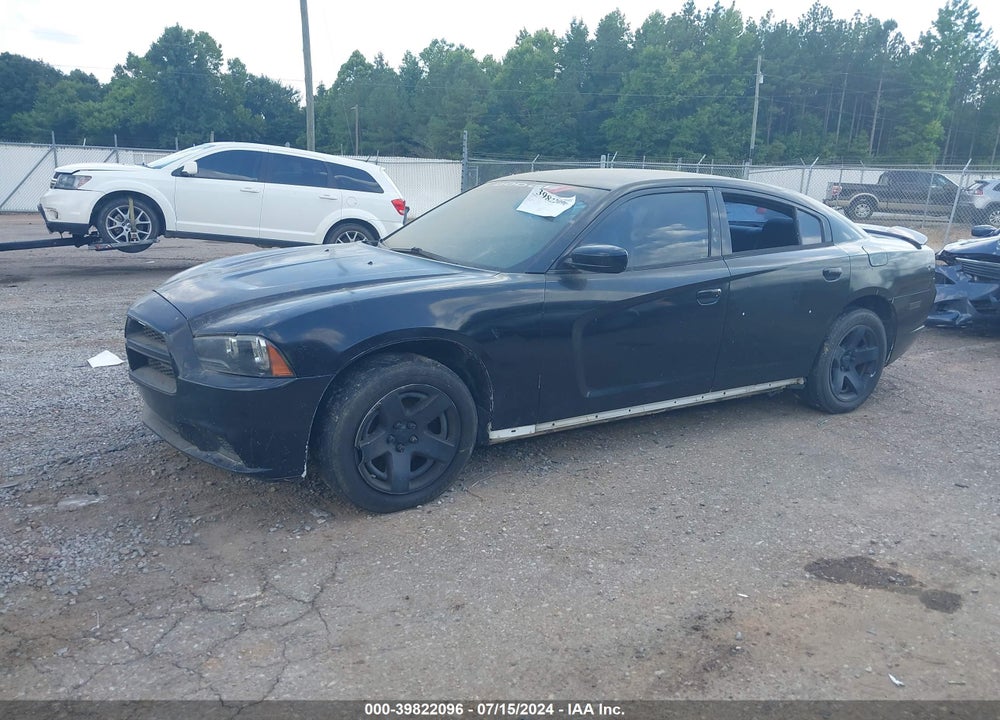 2011 DODGE CHARGER POLICE VIN: 2B3CL1CG3BH545855