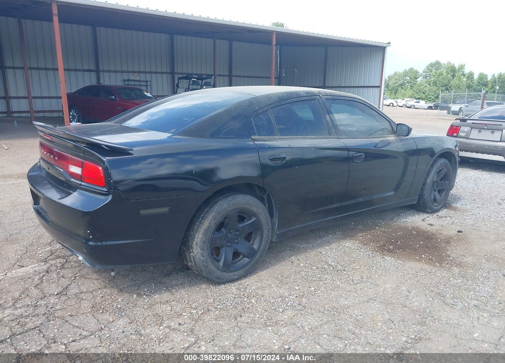 2011 DODGE CHARGER POLICE VIN: 2B3CL1CG3BH545855