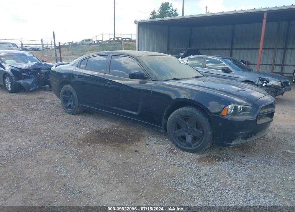 2011 DODGE CHARGER POLICE VIN: 2B3CL1CG3BH545855