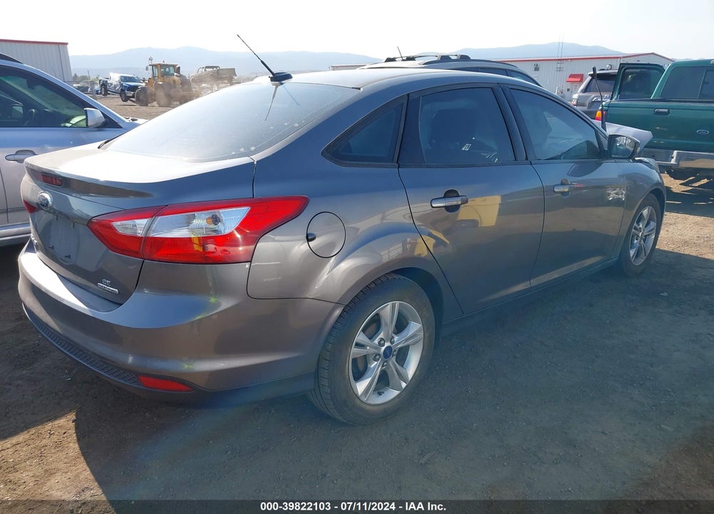 2014 FORD FOCUS SE VIN: 1FADP3F27EL277165