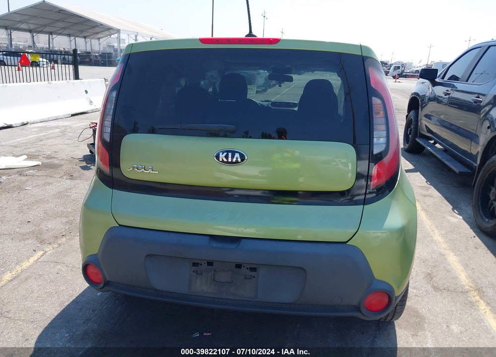2016 KIA SOUL VIN: KNDJN2A26G7862870