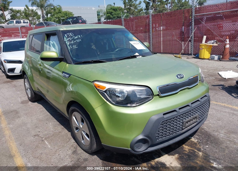 2016 KIA SOUL VIN: KNDJN2A26G7862870