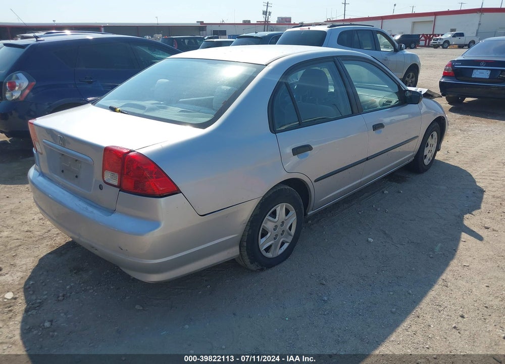 2005 HONDA CIVIC VP VIN: 1HGES16345L016233
