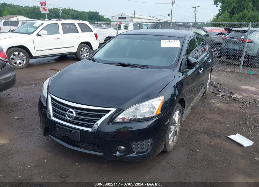 2013 NISSAN SENTRA SR VIN: 3N1AB7AP7DL774681
