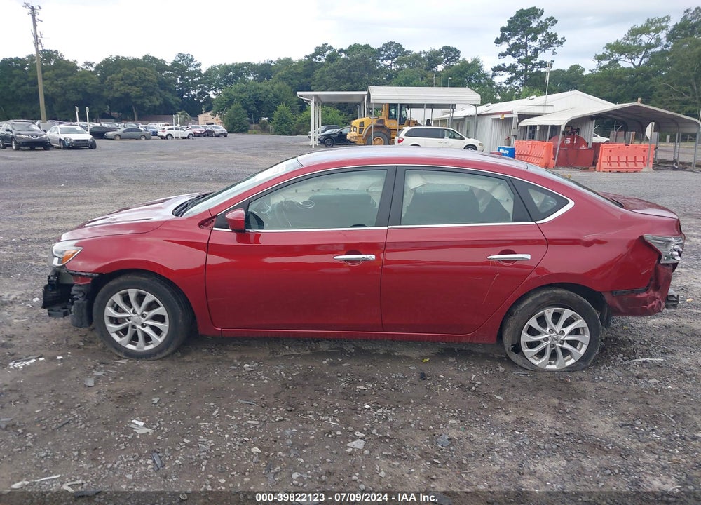 2019 NISSAN SENTRA SV VIN: 3N1AB7APXKY263837
