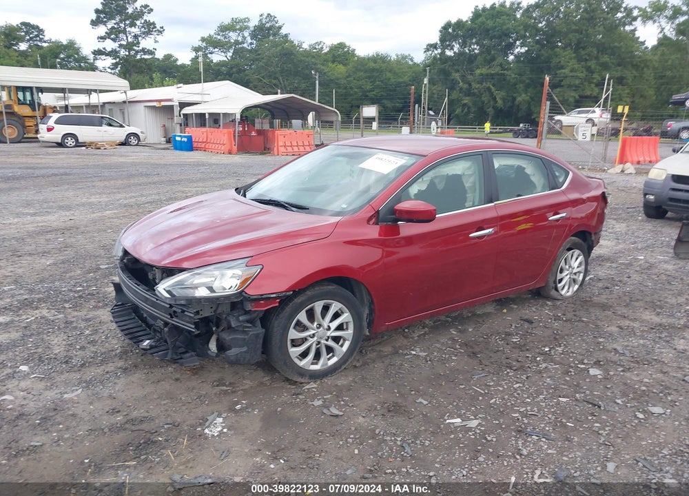 2019 NISSAN SENTRA SV VIN: 3N1AB7APXKY263837