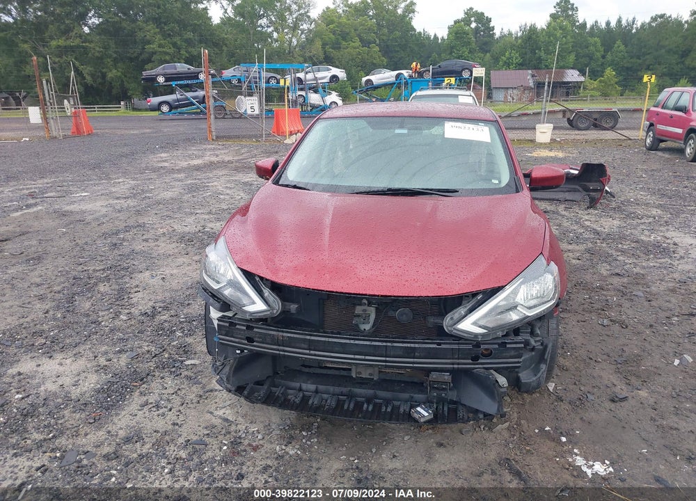 2019 NISSAN SENTRA SV VIN: 3N1AB7APXKY263837