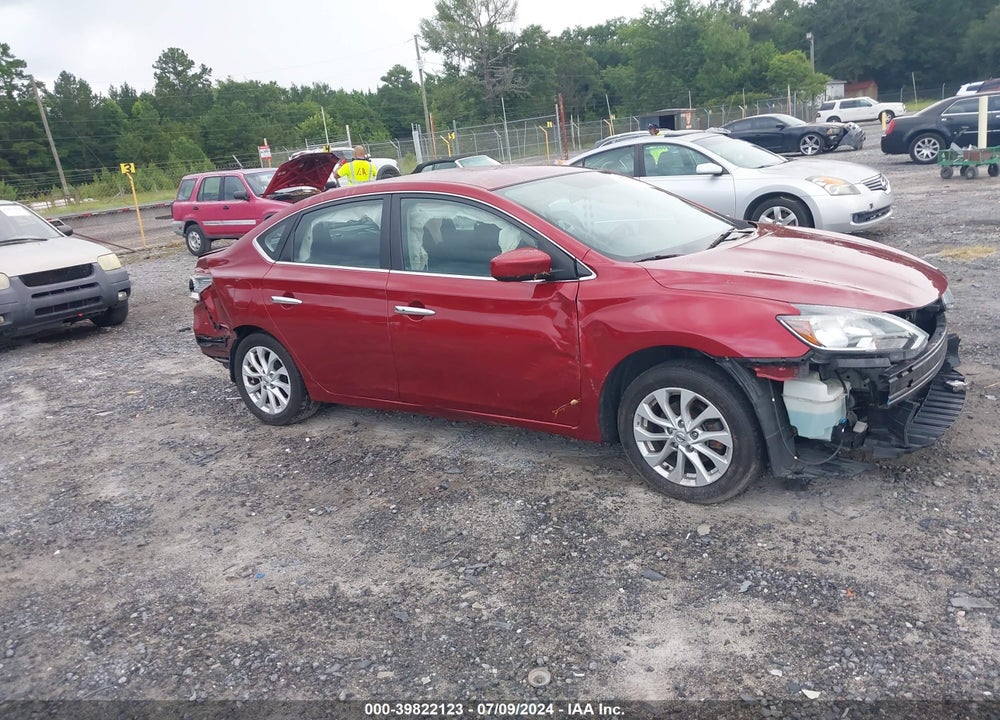 2019 NISSAN SENTRA SV VIN: 3N1AB7APXKY263837