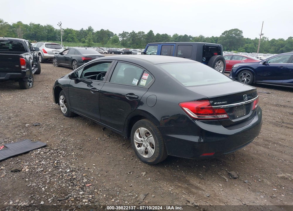 2015 HONDA CIVIC LX VIN: 2HGFB2F5XFH506931