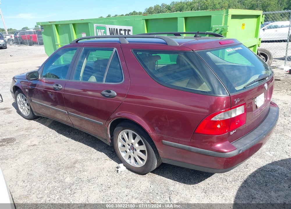 2003 SAAB 9-5 LINEAR VIN: YS3EB59E733013268
