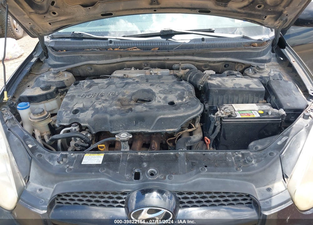 2008 HYUNDAI ACCENT SE VIN: KMHCN36C58U087038