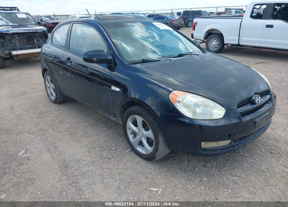 2008 HYUNDAI ACCENT SE VIN: KMHCN36C58U087038