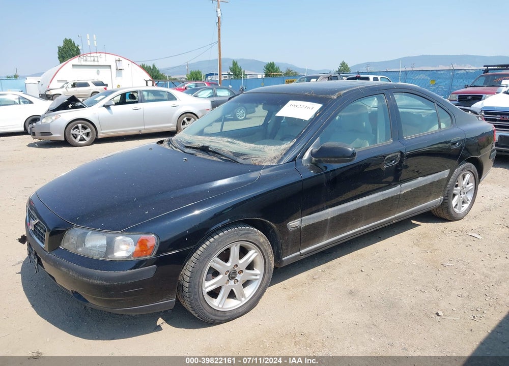2002 VOLVO S60 2.4 VIN: YV1RS61R022167199