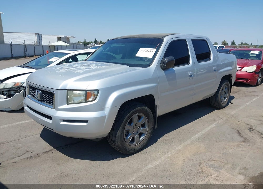 2007 HONDA RIDGELINE RTX VIN: 2HJYK16307H549462