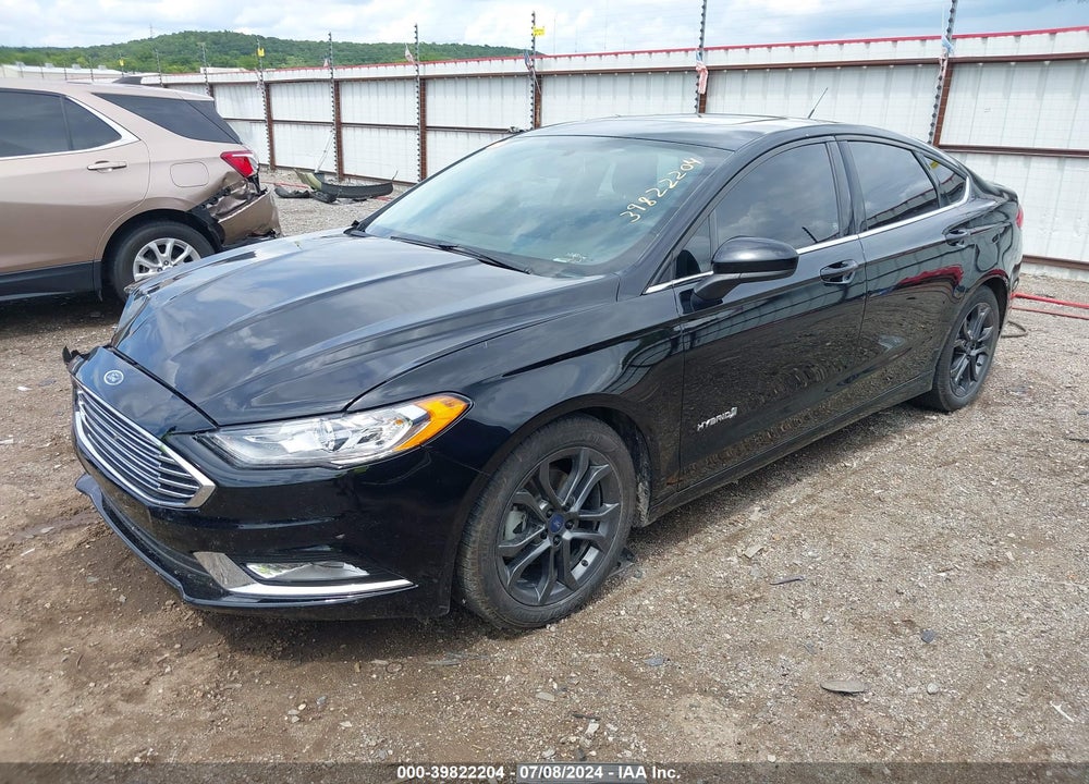 2018 FORD FUSION HYBRID SE VIN: 3FA6P0LU8JR138736