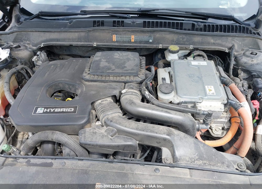 2018 FORD FUSION HYBRID SE VIN: 3FA6P0LU8JR138736