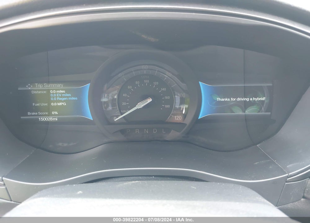 2018 FORD FUSION HYBRID SE VIN: 3FA6P0LU8JR138736