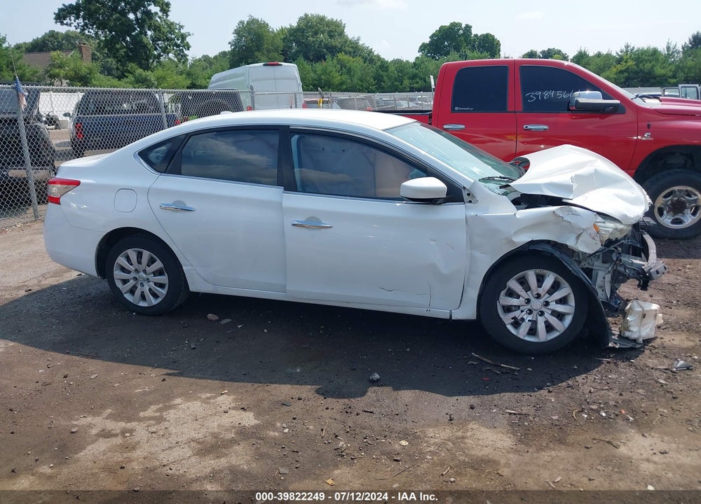 2015 NISSAN SENTRA FE+ S/S/SL/SR/SV VIN: 3N1AB7AP8FY250137