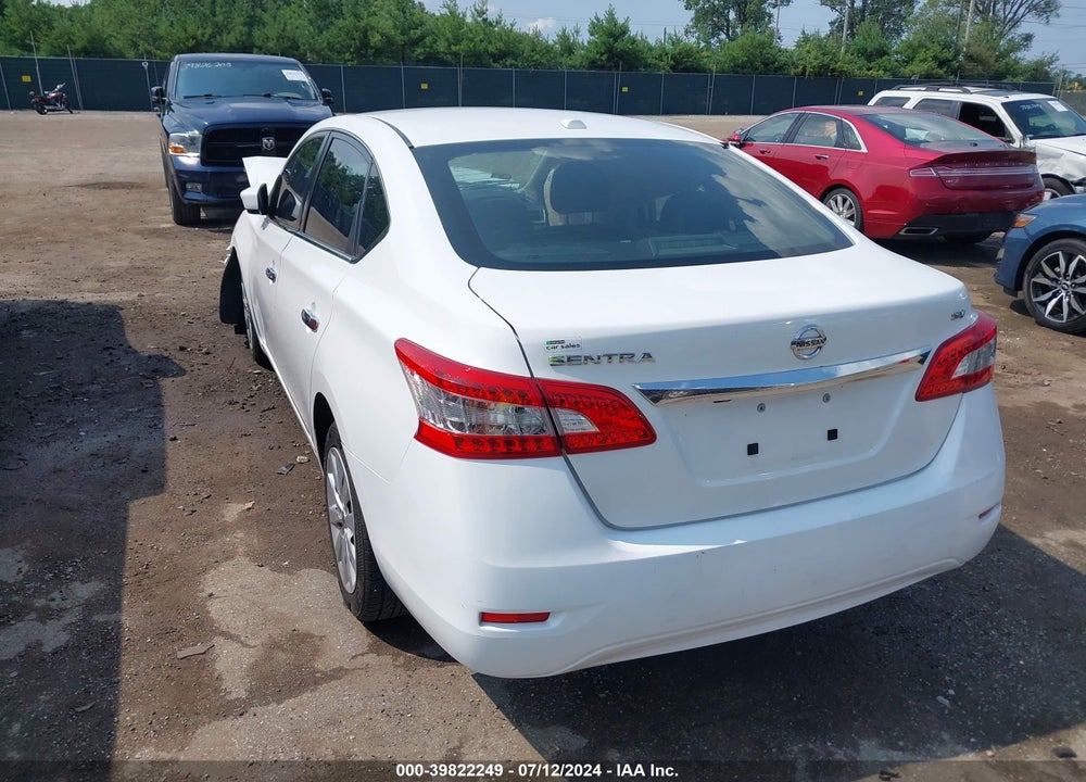 2015 NISSAN SENTRA FE+ S/S/SL/SR/SV VIN: 3N1AB7AP8FY250137