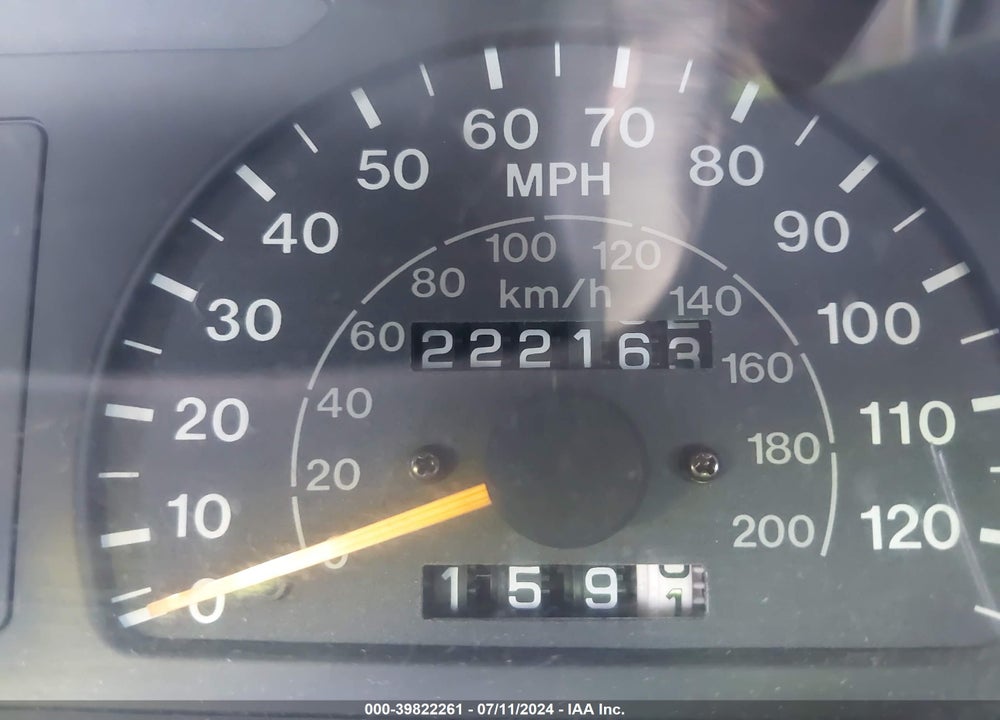 1997 ISUZU RODEO LS 3.2L/S 3.2L VIN: 4S2CM58VXV4303080