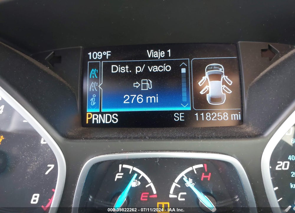 2014 FORD ESCAPE SE VIN: 1FMCU0GX2EUC45432