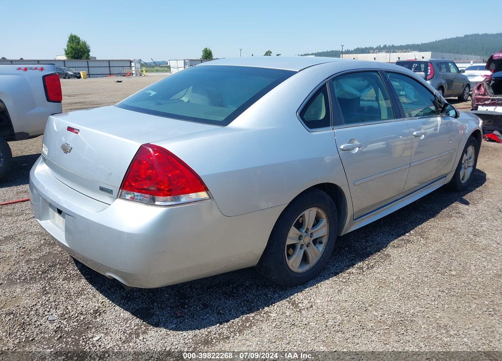 2012 CHEVROLET IMPALA LS VIN: 2G1WF5E32C1273760