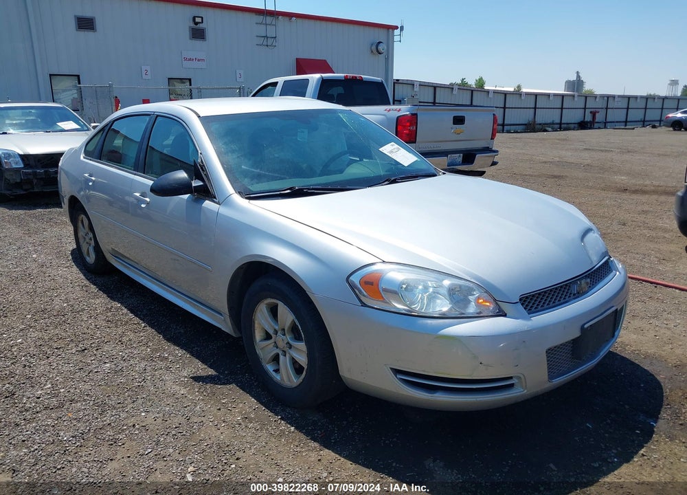 2012 CHEVROLET IMPALA LS VIN: 2G1WF5E32C1273760