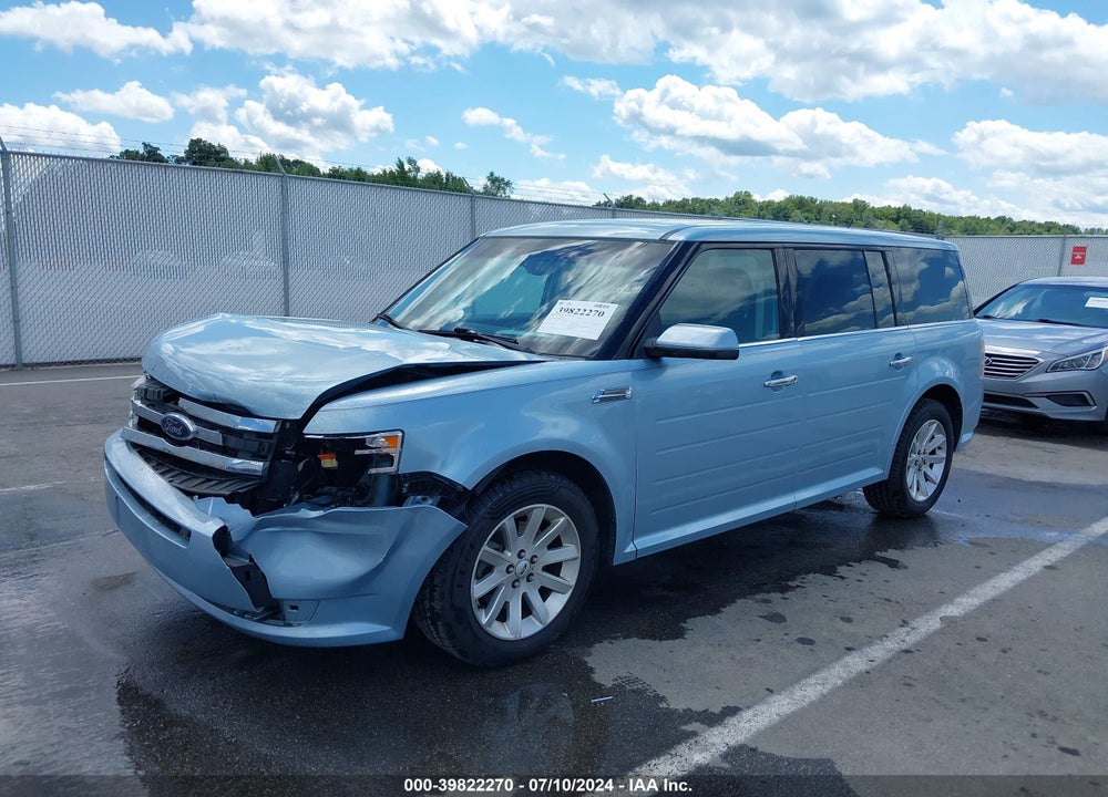 2009 FORD FLEX SEL VIN: 2FMEK62C29BA89782