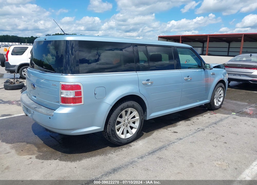 2009 FORD FLEX SEL VIN: 2FMEK62C29BA89782