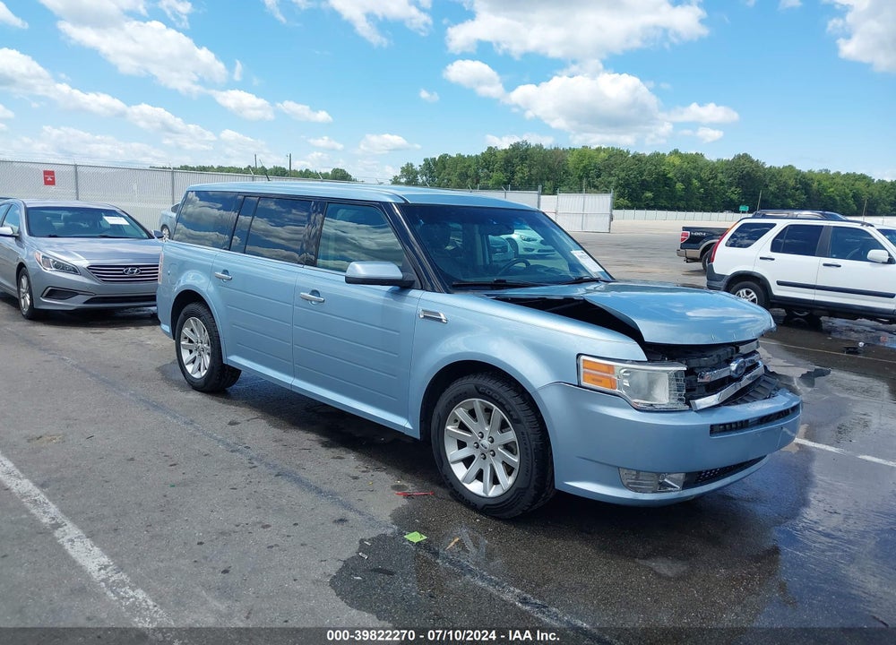 2009 FORD FLEX SEL VIN: 2FMEK62C29BA89782